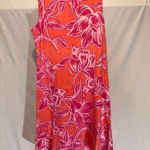 Tommy Bahama Darcy Dress / Pink and Coral Dress